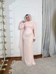 فستان سيمون شيفون بدرابيه